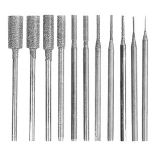 百旗金刚砂磨头打磨头金刚砂磨针翡翠玉石开窗去皮玉雕打磨工具