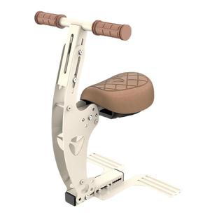 雅迪电动车定制可折叠安全儿童座椅前置电瓶电动摩托车宝宝椅通用