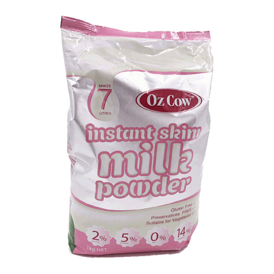 ozcow脱脂奶粉金可澳成人
