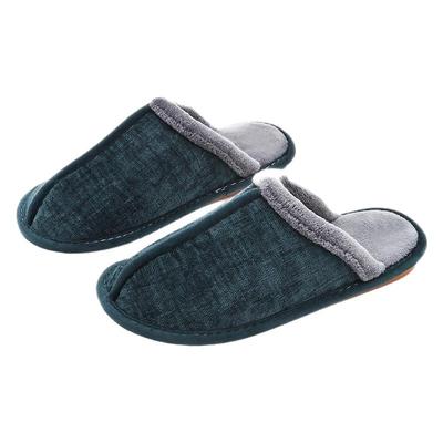秋冬居家男女防滑防臭包头棉拖鞋