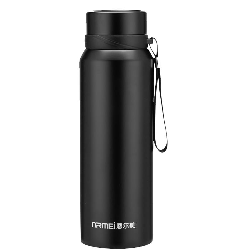 不锈钢大容量保温杯茶水分离焖茶