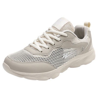 双星运动鞋女透气镂空网面跑步鞋