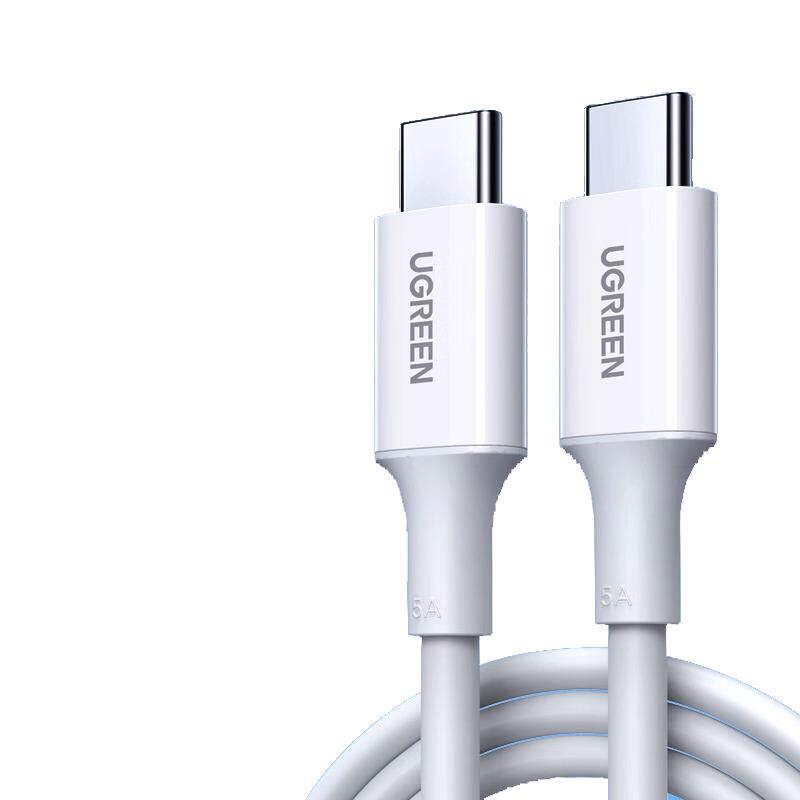 绿联双头typec手机充电线ctoc口适用苹果16/17iphone18ipad华为安卓闪充100W快充平板笔记本电脑充