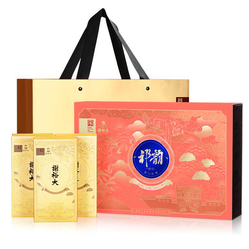 谢裕大裕茗呈祥祁红毛峰礼盒