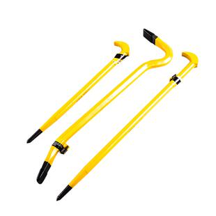 史丹利撬棒起钉器一头尖一头扁重型合金钢撬棍双头实心起重破门器