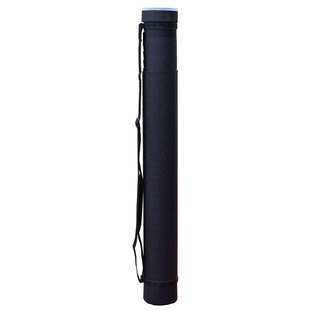 国画写生画桶伸缩画筒便携黑色大号画板画架纸筒纸桶图纸宣纸塑料