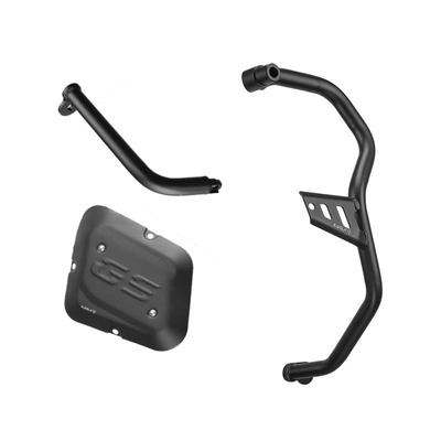 雪狼适用于宝马水鸟BMW R1250GSADV保险杠不锈钢缸头保护加强杠