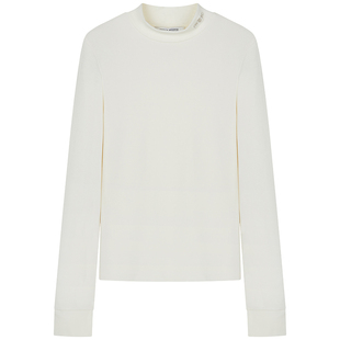 TeenieWeenie小熊女装T恤2025年冬季新款柔软舒适长袖合身打底衫