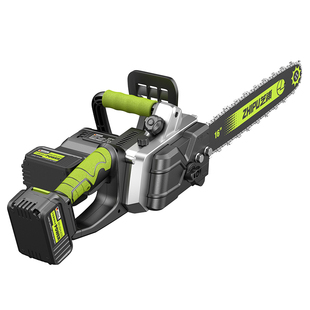 电锯家用小型手持锯柴锂电池电动锯充电式链条锯树神器电锯伐木锯