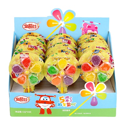 金稻谷风车糖棒棒软糖