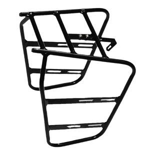 美利达山地车旅行车铝合金驮包前货架装备单车长途一体车架配件