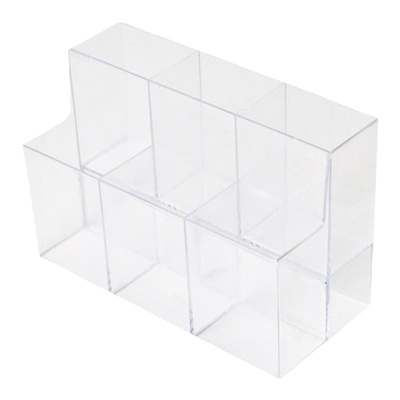 桌面亚克力透明整理收纳盒
