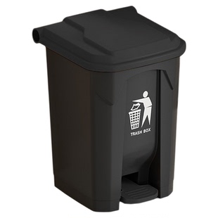 YYN商用垃圾桶脚踏式餐饮厨房大号户外环卫带盖脚踩家用厨卫生桶