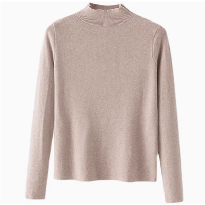 秋冬毛衣半高领打底半高领