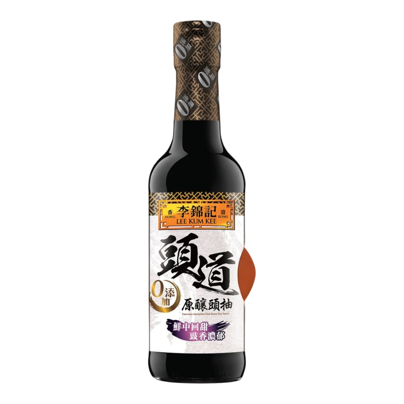 李锦记 优惠孖装头道原酿头抽豉油生抽醬油500ml厨房烹饪酱料调料