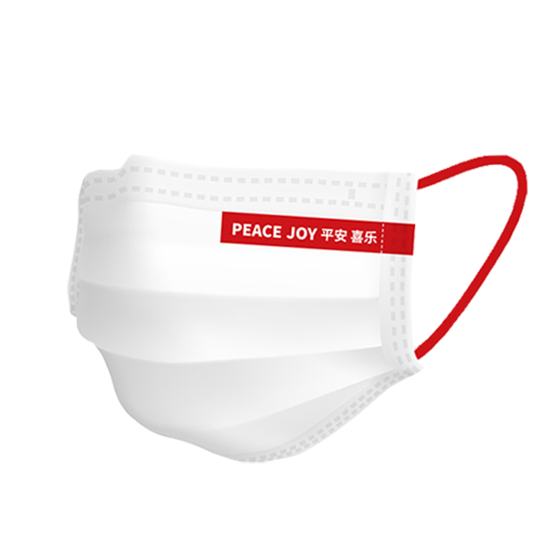 一次性口罩高颜值女ins白色三层独立包装男帅气时尚喜庆新款口罩
