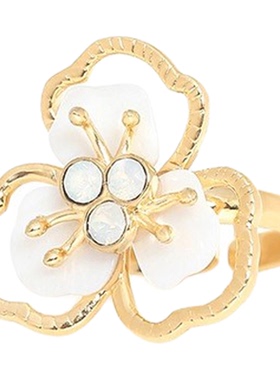 法国品牌Franck Herval 花舞系列 复古梅花戒指