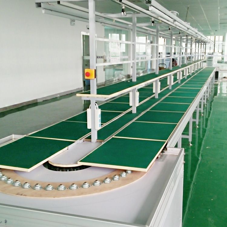 组装皮带流水线生产线 独立工作台式流水线 电子电器装配生产线