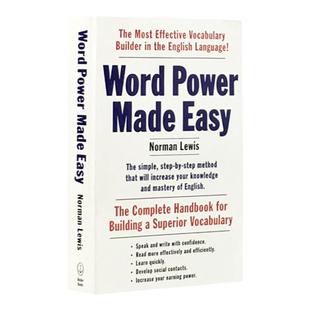 瑕疵书 wordpower单词的力量Word Power Made Easy英文原版单词书  词典词汇英语小白书 可搭merriam webster vocabulary builder