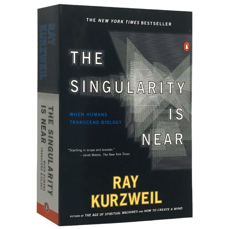The Singularity Is Near 英文原版 奇点临近 库兹韦尔 科技文明与人类未来 比尔盖茨推荐书单 英语英文版正版进口书