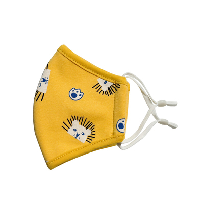 儿童纯棉口罩三层全棉保暖