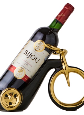 轻奢高档红酒架摆件客厅酒柜装饰