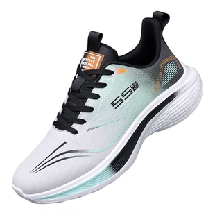 男鞋超轻软底2025新款冬季加绒运动鞋休闲轻便减震透气跑步百搭