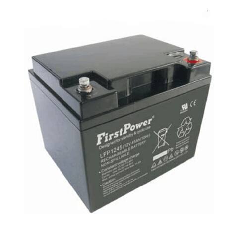 一电蓄电池LFP124512V45AH机房UPS电源配套消防照明EPS直流屏
