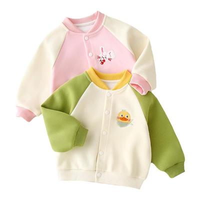常规春秋圆领休闲百搭外套棒球服
