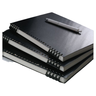 不硌手活页本可拆卸笔记本本子B5线圈本初高中生专用笔记本大学生考研a4记事纸扣环外壳方格空白日记本高颜值