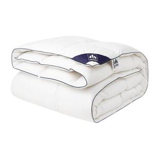 德国irisette波兰95白鹅绒被冬被保暖羽绒被子被芯全棉抗菌