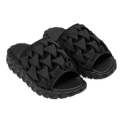 厚底一字拖增高休闲百搭