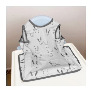 宝宝吃饭围兜儿童专用防脏神器BLW自主进食围垫罩衣 防水