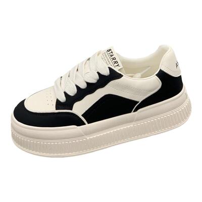 板鞋女休闲厚底真皮百搭款