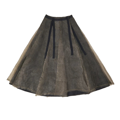 JONIbyBEB【乌木崇山】真丝半裙