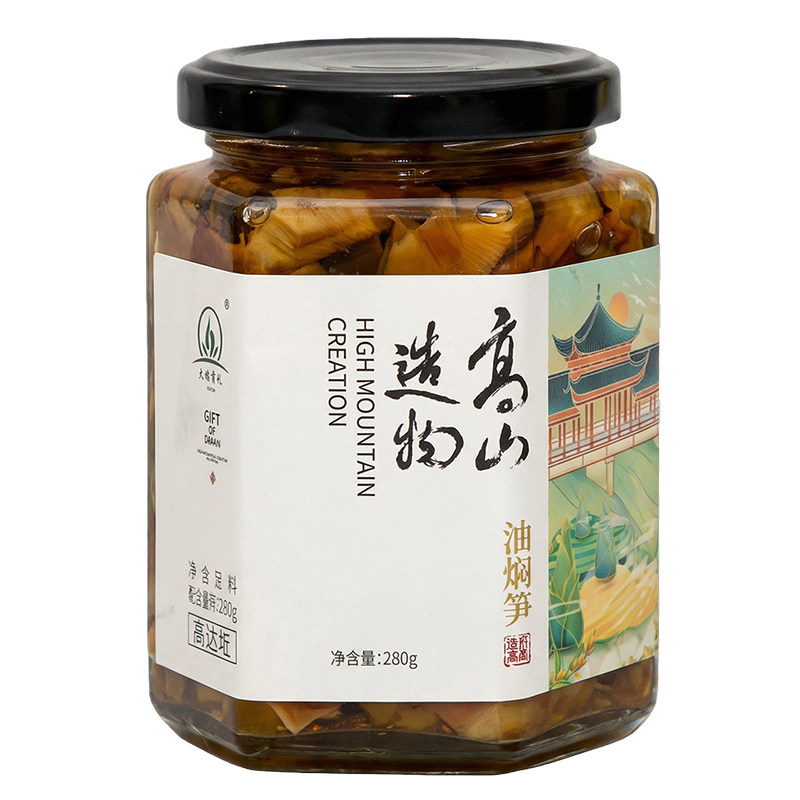 农家宁波奉化油焖笋即食下饭菜