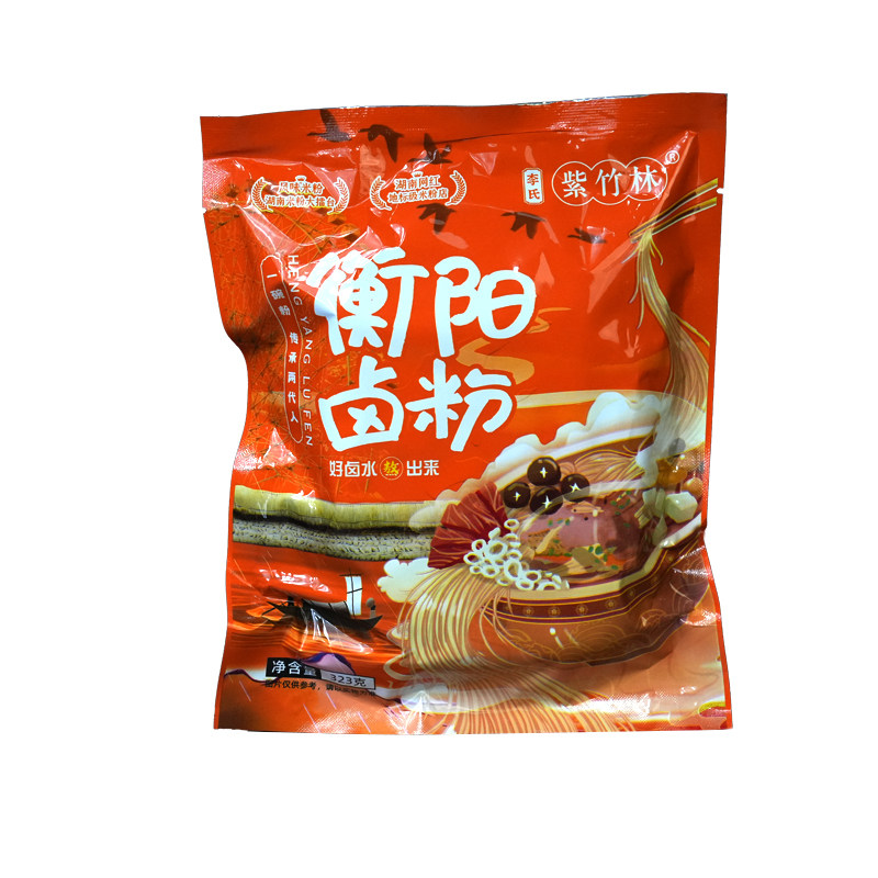 衡阳紫竹林牛肉卤粉湖南特产湿米粉方便免煮冲泡即食香辣南昌拌粉