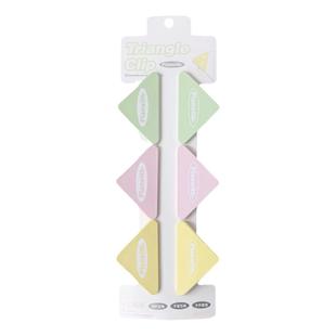 Planwith文件夹三角夹试卷夹办公夹子书本书角防卷边收纳整体神器高颜值学生用办公书夹票据长尾夹手账夹