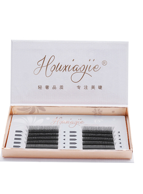 侯小姐长短小绒花睫毛嫁接V型