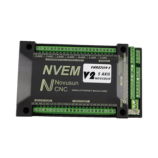 新款以太网MACH3接口板6轴控制卡NVEM CNC 雕刻机控制器运动系统