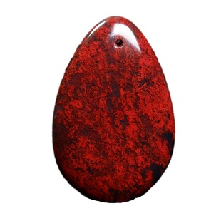 桂林鸡血玉水滴吊坠坠子 天然随形玉坠 大红袍料挂件原石多款可选