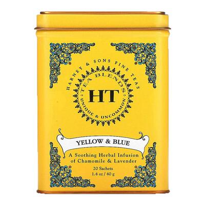 香港直发Harney & Sons洋甘菊薰衣花草茶无20包26g茶叶草本茶