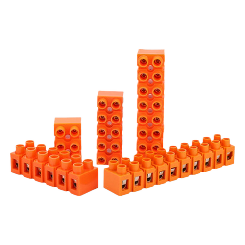 H2519快速接线端子接线柱座排2/3/5/6/10P基座型电线连接器H3801