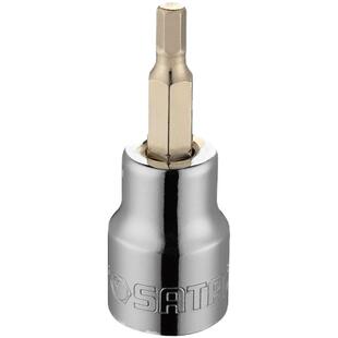 SATA世达中飞花型旋具套筒10m花键38工具t40t50t30t45t20t