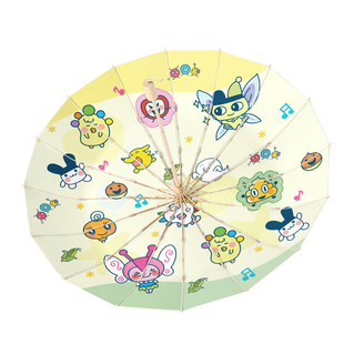 Cikatu西卡图16骨可爱防晒加大加固双人遮阳伞卡通加厚防紫外线伞