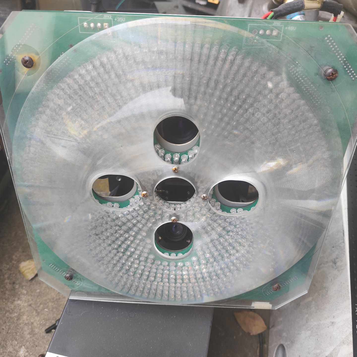 议价德律TR7500光盘整套（ 1大相机 4个小相机） 原装拆机
