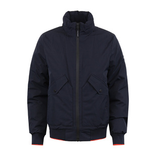 Tommy Hilfiger汤米希尔费格男士隐藏帽拉链休闲棉服时尚新款外套