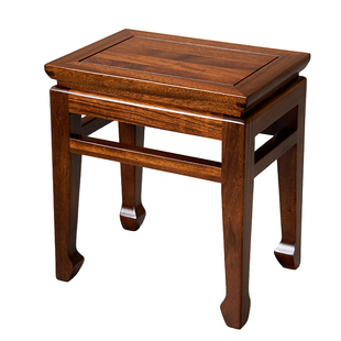 新中式乌金木实木凳子家用餐桌凳小板凳马蹄凳茶凳方凳换鞋凳门口