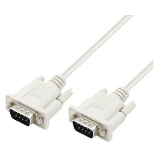 景赛9针串口线com数据线RS232直连2-3交叉线公对公/公对母/母对母