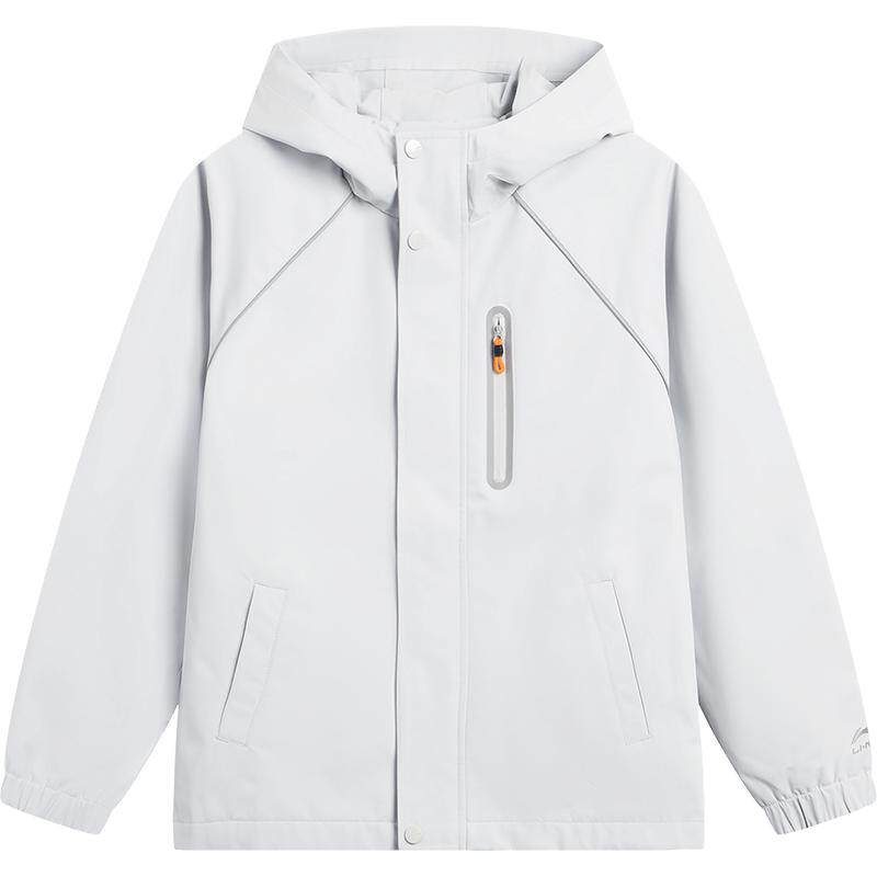 李宁童防泼水男女同款运动风衣